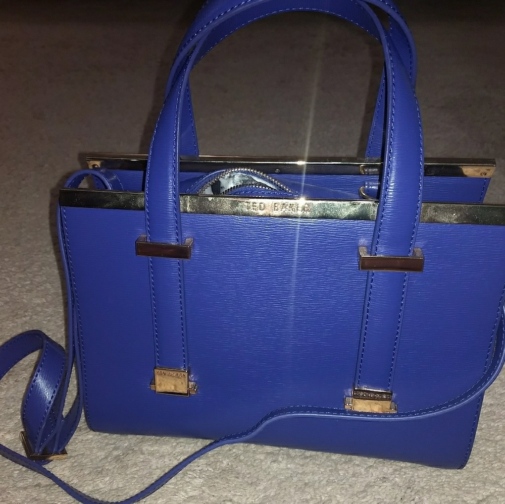 Ted Baker Cobalt Blue Handbag Purse